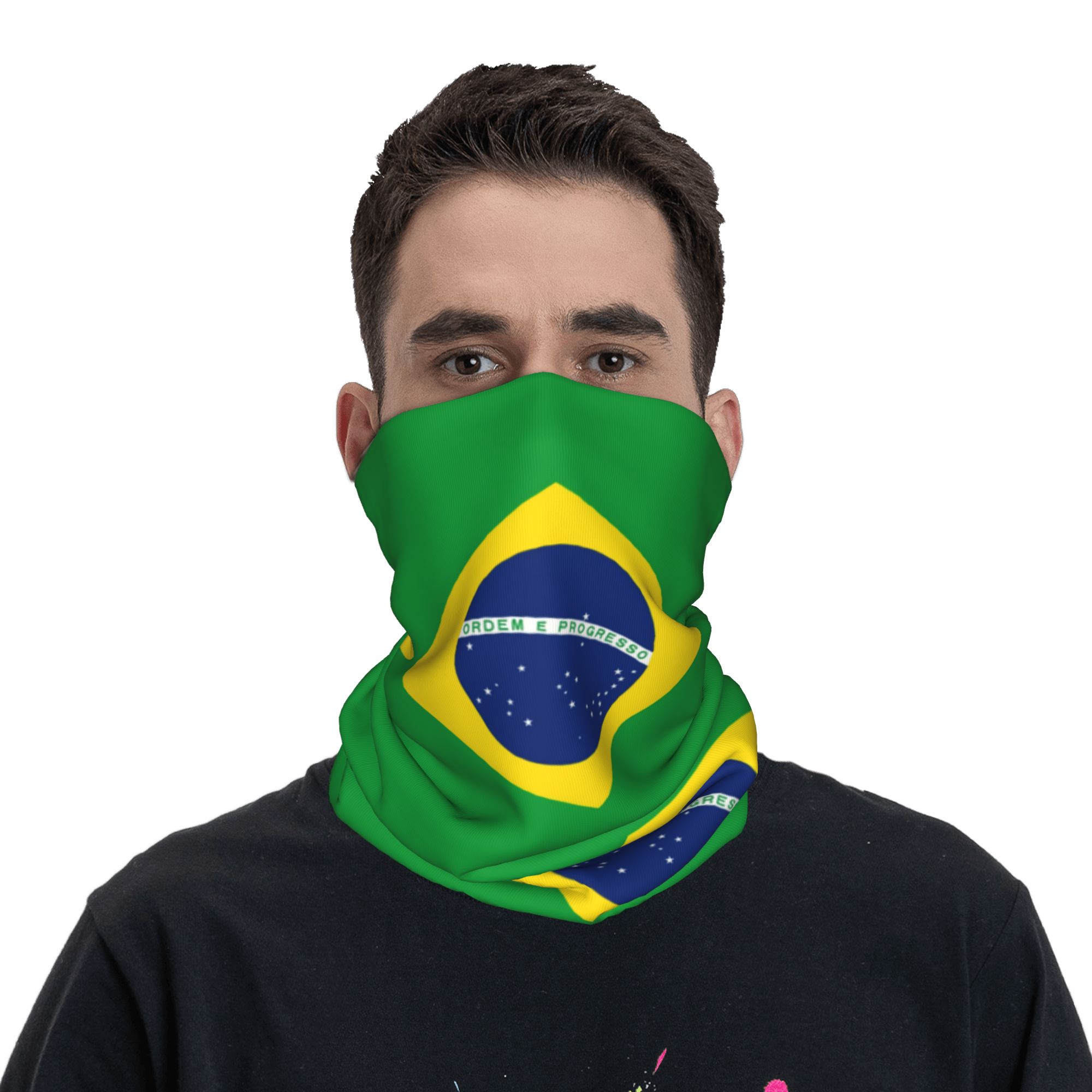 Chusta bandana z motywem brazy – Neck Gaiter Fleece recenzja i cena