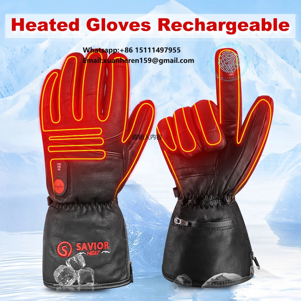 Podgrzewane skórzane rękawice  – Hand Warmer Electric recenzja i cena