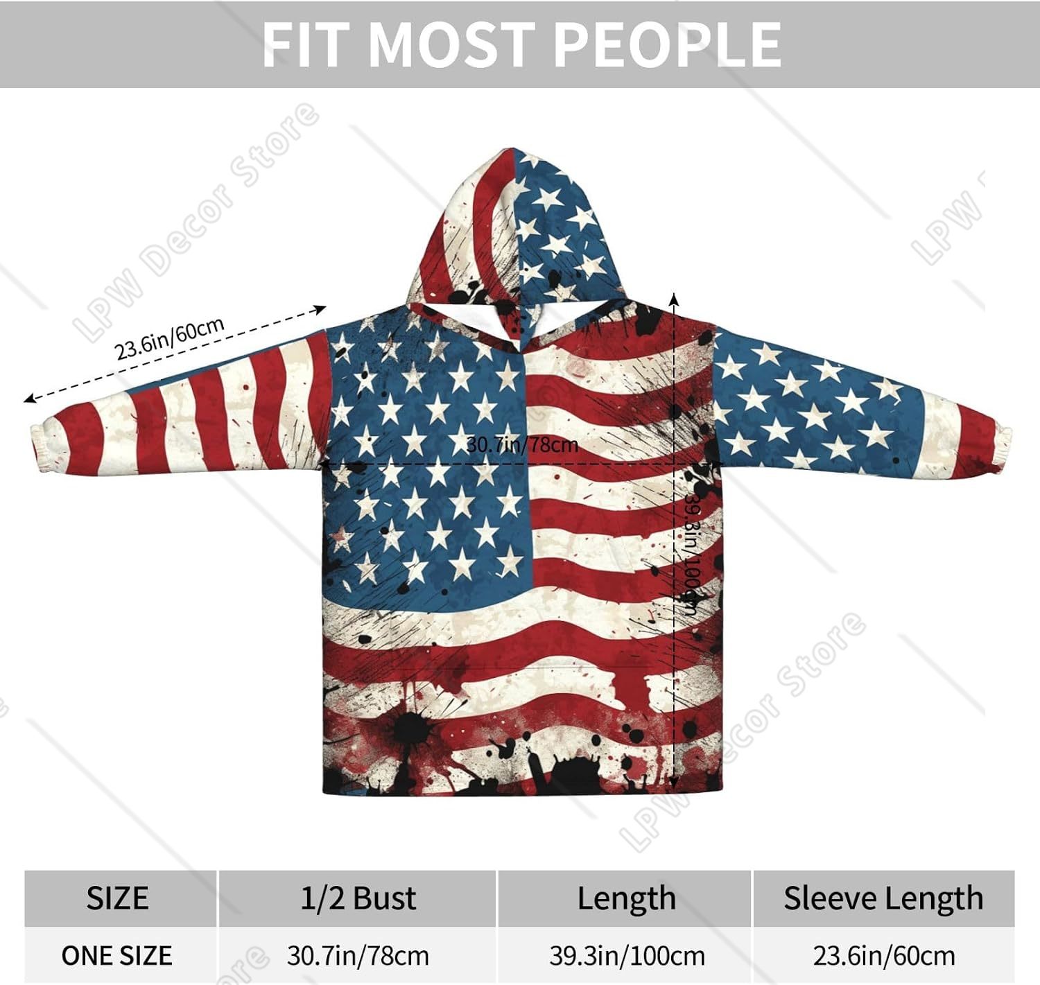 Koc z kapturem w stylu vintage – Sherpa Hoodie Fleece recenzja i cena