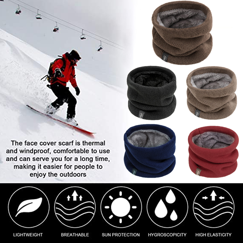 Zimowy ocieplacz na szyję, dwu – Neck Gaiter Fleece recenzja i cena