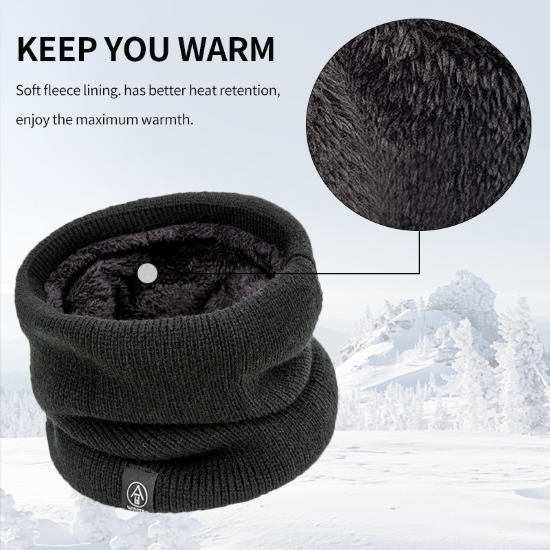 Zimowy ocieplacz na szyję, dwu – Neck Gaiter Fleece recenzja i cena