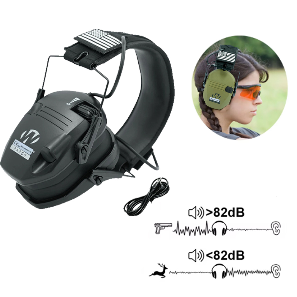 Ochronne nauszniki, ultracienk – Earmuffs Foldable recenzja i cena