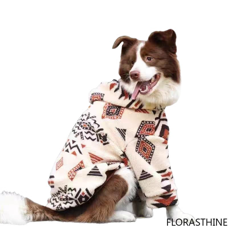 Kurtka z kapturem dla psa, zim – Sherpa Hoodie Fleece recenzja i cena